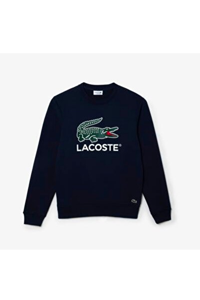 Lacoste bisiklet yaka sweatshirt
