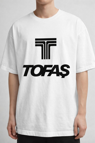 Infire clothing Oversized Unisex 100% Cotton Tofaş Printed T-Shirt