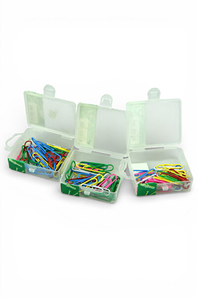 zubi Number 3, 90 Pieces of Colored Paper Clips
