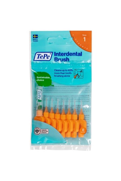 TePe Arayüz Fırçası Turuncu 0.45Mm 8'Li T102