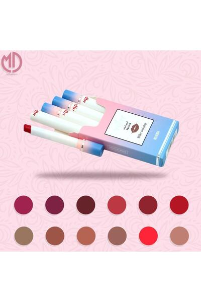 Moda Beauty A lipstick set with a unique design resembling a tobacco box and ...