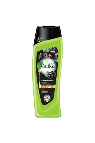 Vatika Strengthening Shampoo with Spanish Black Olive Extract from - 200 ml