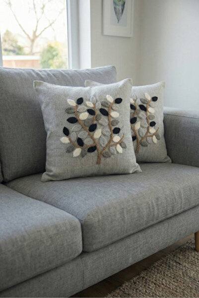 Hayal Dekoratif Model de broderie Punch 3D Digital cu imprimeu Model de frunz...