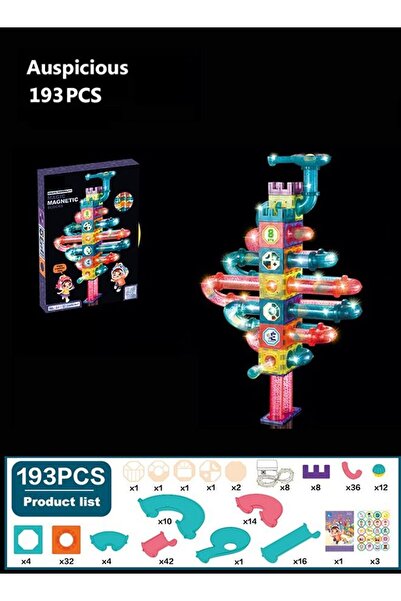 Arabest 193pcs Orbital Magnetic Building Blocks Toys, Magnetic Shapes, Magnet...