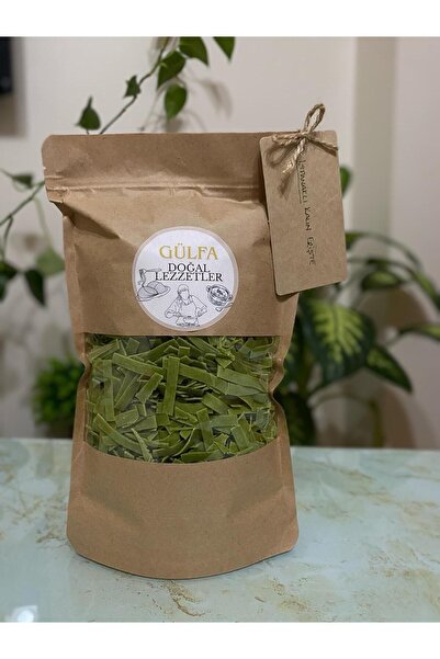 Gülfa Doğal Lezzetler Ispanaklı Erişte Spinach Pasta Doğal Ev Yapımı Erişte S...