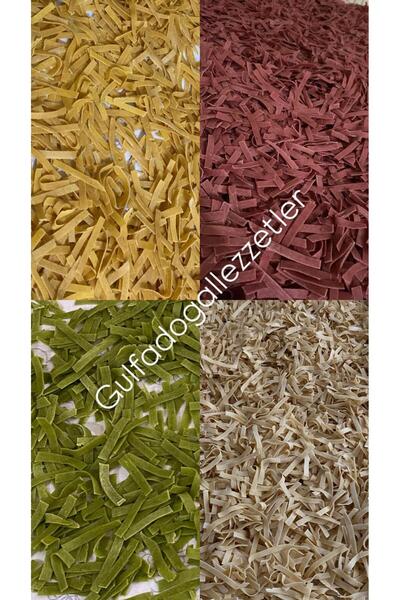 Gülfa Doğal Lezzetler Sebzeli Karışık Erişte Pasta Doğal Ev Yapımı Organik Er...