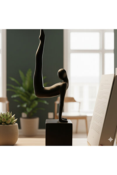 İki Cadı Tasarım Sporcu Adam Kitap Tutucu Modern Heykel Polyester Obje
