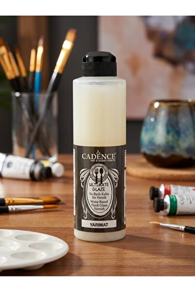 Cadence Ultimate Glaze Yarı Mat 250 ml Tüm Yüzeyler Kokusuz Su Bazlı Kalın Sı...