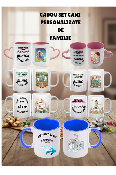 Colt Creative Sia Event Family Gift Set Family Tea - Family Embracers x7 mug ...