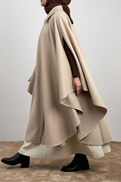 ANDE Uzun Kaşe Panço - Bej