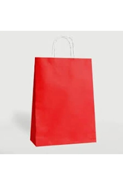 Jenerik Kika Gift Bag with Twist Handle 25X12X31 Red