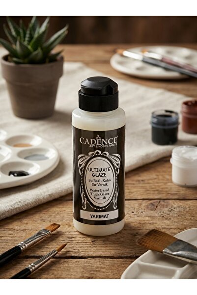 Cadence Ultimate Glaze Yarı Mat 120 ml Tüm Yüzeyler Kokusuz Su Bazlı Kalın Sı...