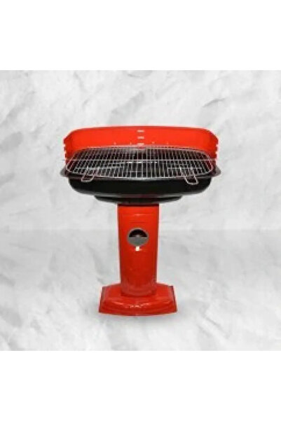 Jenerik Özen Lüx Kırmızı Mangal Yuvarlak Ayaklı
