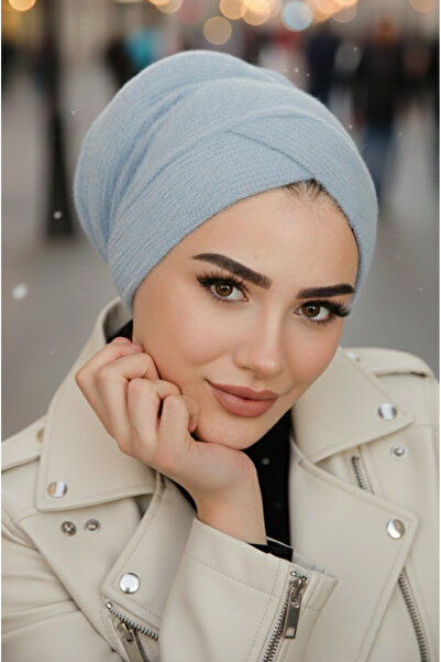 Aişe tesettür Bonetă pentru copii Bebe Mavi Yumoş