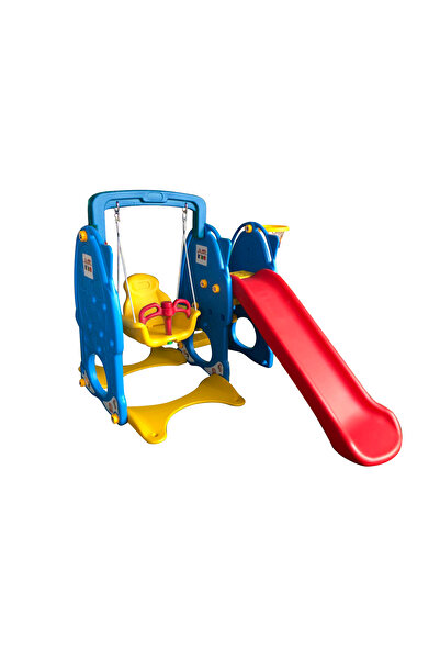 Kiko SLIDE WITH SWING 3 x 1 - Blue