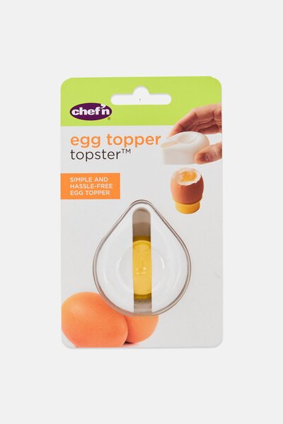 Chefn Egg Topper, White