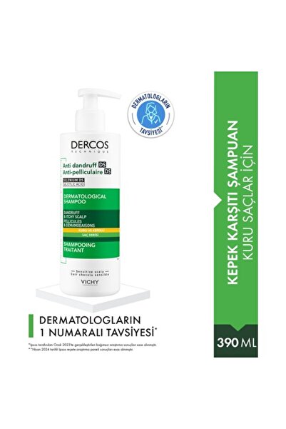 Vichy Dercos Anti-Pelliculaire Anti-Dandruff Kepek Karşıtı Şampuan 390 Ml - K...