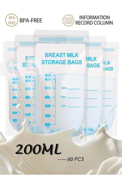 X SPRING 50PCS breast milk storage bags - Milk bags for breastfeeding, essent...