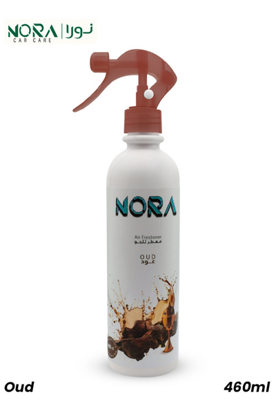 Nora معطر جو برائحة العود 460 مل - عطر غني يدوم طويلاً للمنزل والمكتب والاستخ...
