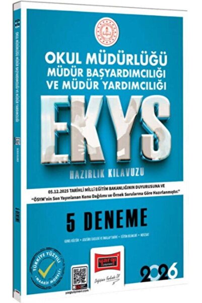 Yargı Yayınları 2026 EKYS Okul Müdürlüğü Müdür Başyardımcılığı ve Müdür Yardı...