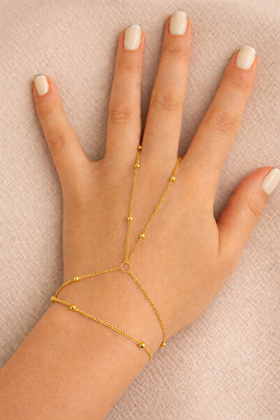 MİNYORA Zarif Altın Şahmeran – El Zinciri Modelleri ile Şıklığı Tamamlayın Mi...