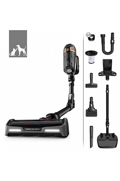 Rowenta Aspirator vertical X-Force Flex 15.60 RH99F1, 520W, 230AW, 0.9l, 32.4...