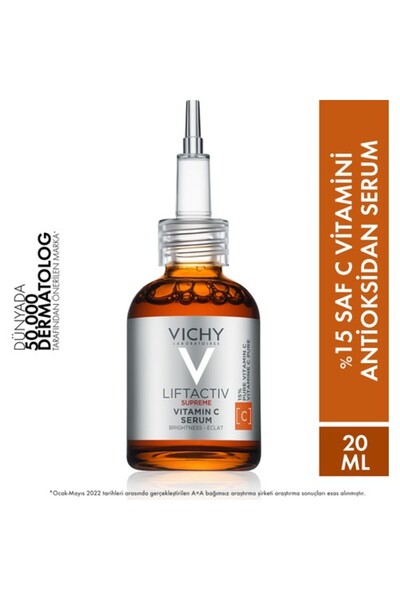 Vichy Liftactiv Supreme Vitamin C Serum Antioksidan 20 Ml