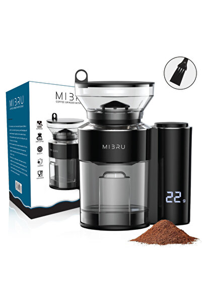 MIBRU COFFEE GRINDER WITH SCALE MSG005