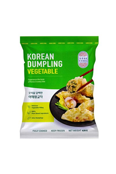 Good Seoul Vegetable Korean Dumpling Based Mandu with Fresh Flavors Premium T...