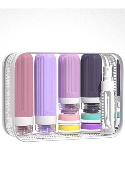 X SPRING 17packaging of toiletries travel bottles, TSA-approved silicone trav...