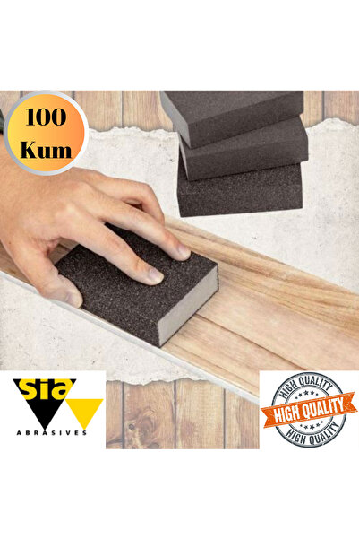 Mobilyap Sia 100 Σφουγγάρι Λειαντεριστικό Εργαλείο για Ξύλινα Έπιπλα, Μεταλλι...