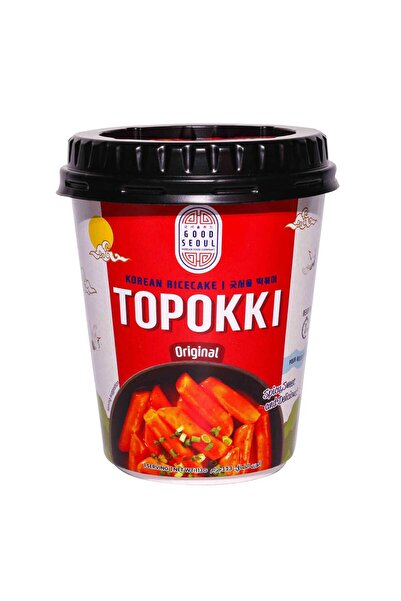 Good Seoul Korean Rice Cake Topokki Original Spicy Chewy Rice Cakes Sweet & S...