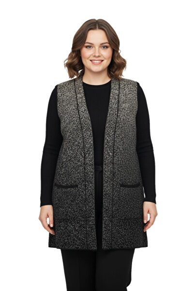 Uludağ Triko Women's Mother Knitwear Vest Bgl-St05063