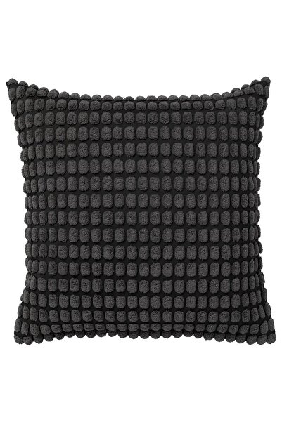 AZOZ MERCHLY Cushion cover, anthracite, 50 x 50 cm
