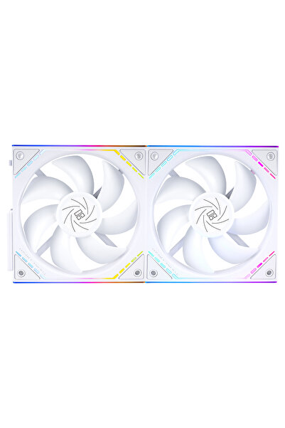 ThermalRight TL-M12QW Beyaz ARGB 120mm 2’li Kasa Fanı