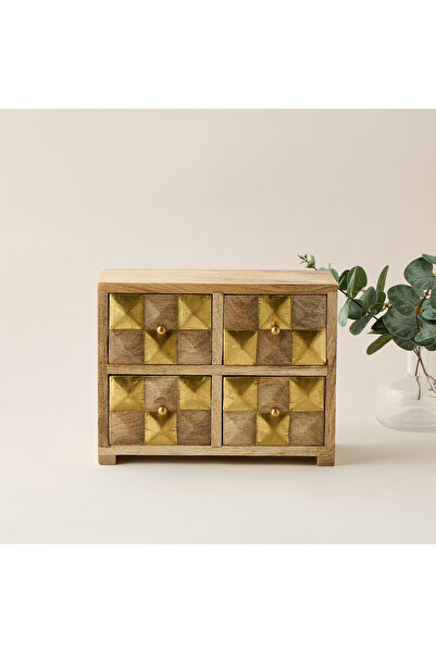 Lifestyle Decorative Wooden Drawer - 70x50 cms