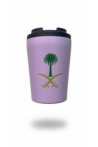Boutique A purple coffee cup