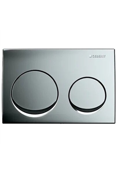 Geberit Kumanda Kapağı Alpha20 (Çift Basmalı) Parlak Krom