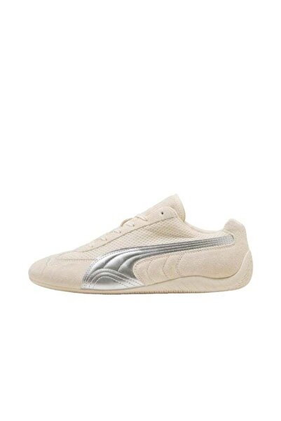Puma Speedcat OG Sneakers Beige/Silver For Men/Women/Students