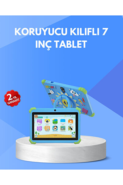 UCUZTEKNO 7 İnç Android Tablet WiFi Bluetooth ve Çift Kamera Destekli