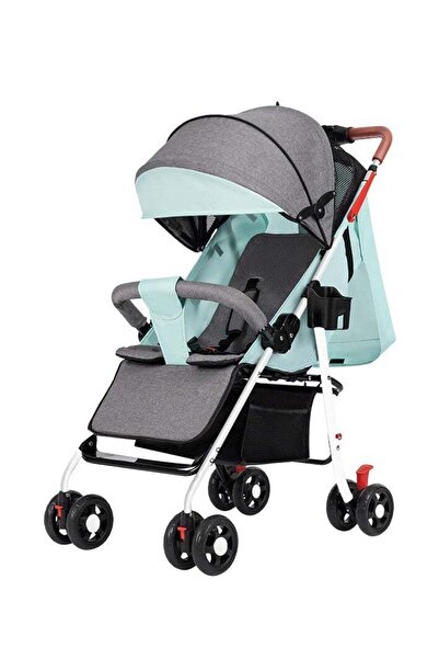 Arabest Baby Stroller Foldable Baby Carriage with Storage Basket for Travel P...