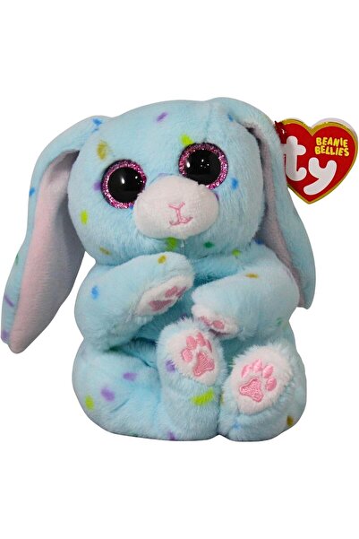 TY Beanie Boos الأرنب الأزرق سكيبي المرقط - 15 سم