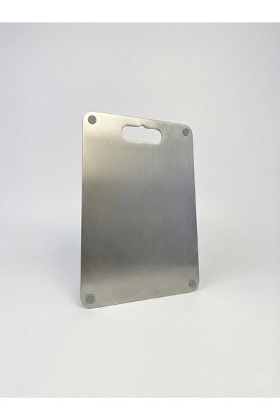 Volcano Stainless Steel Cutting Board 35X26 cm |   Aisi 304 |   1.5 mm |   With Measuring Ruler