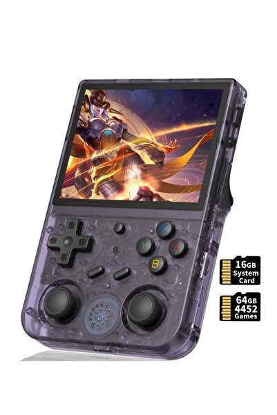 ANBERNIC جهاز ألعاب محمول كلاسيكي RG353V بنظامي تشغيل أندرويد 11 ولينكس، 4452...