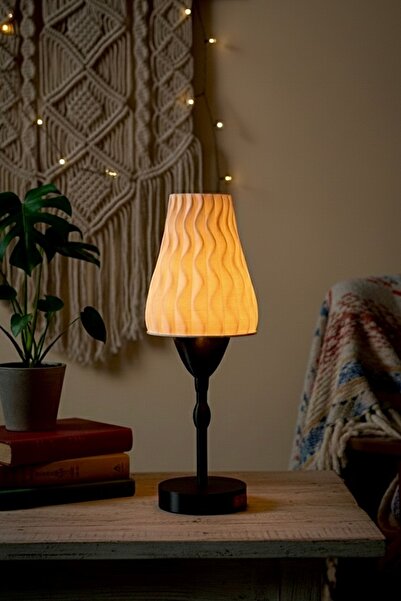 HD1001 Modern Abajur Bohem Ev Dekoru Lamba Masa Lambası Başucu Gece Lambası D...