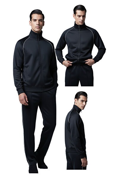 Forward Men's Premium Tracksuit - Two-Piece Relaxed Fit - Lightweight,