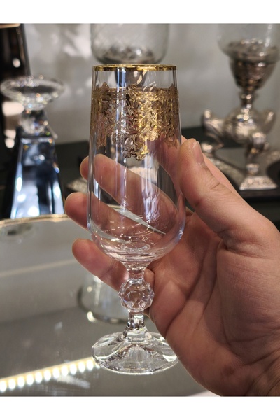 P&ORA PREMIUM KITCHEN PRODUCTS Bohemia Laser-Engraved Real Hand-Decorated Gil...