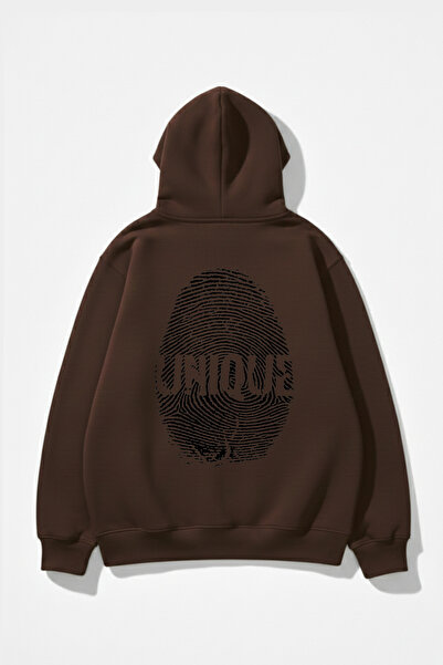 uyguntarz Unisex-Hoodie-Sweatshirt mit weicher Textur und einzigartigem Finge...