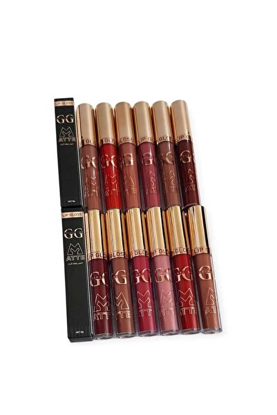 GOLDENGROUP GG Liquid Matte Lipsticks, 12 Colors