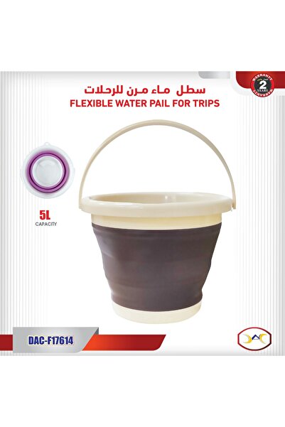 DAC 5L Collapsible Water Bucket for Camping - High-Efficiency Product